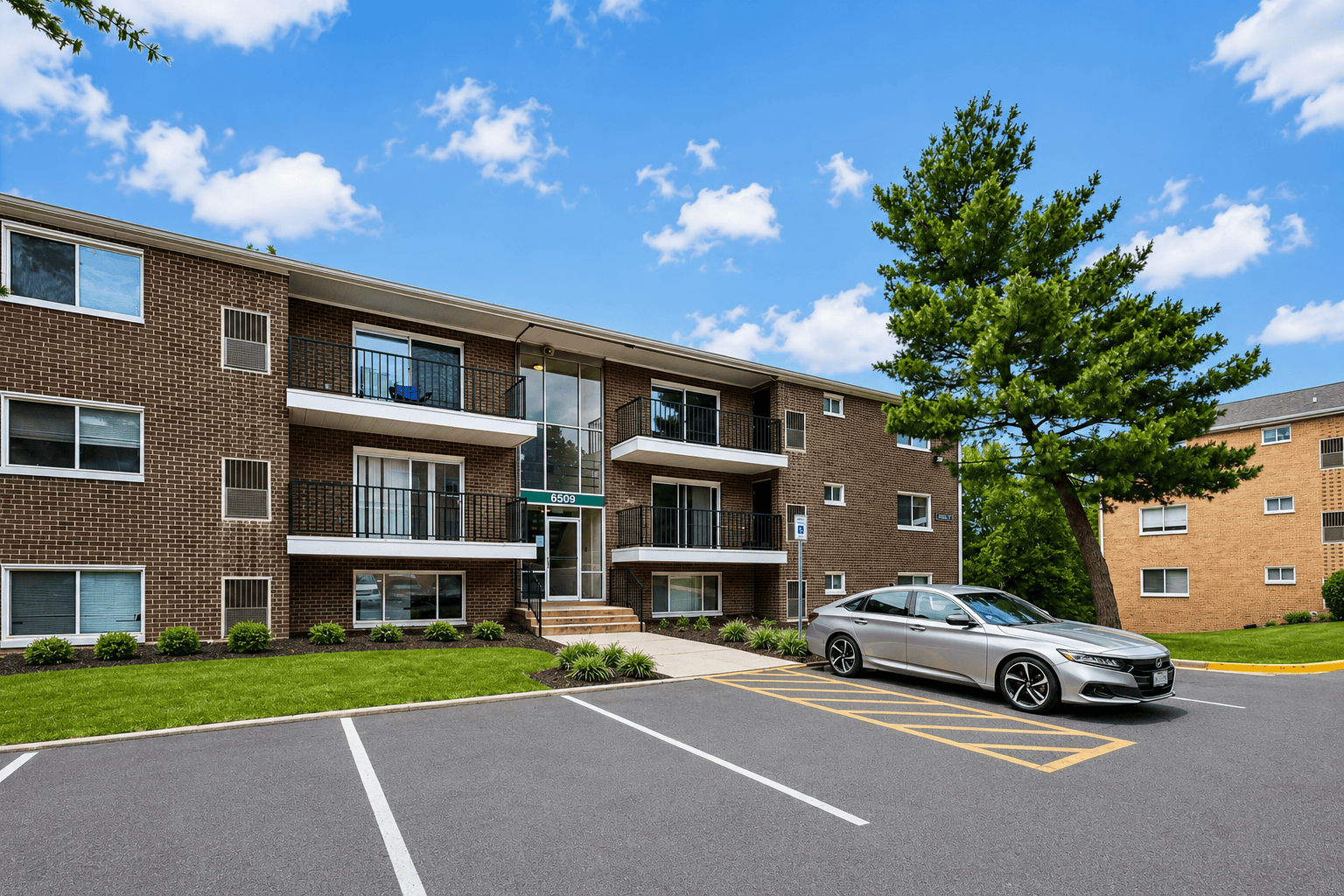 North Hills Residential Building Exterior North Hills Apartments